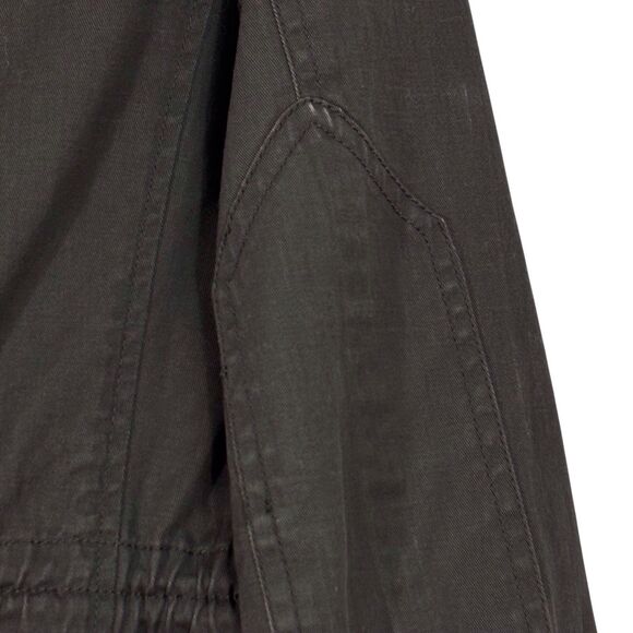 J. CREW Relaxed Boyfriend Field Jacket Coat Womens XXS Dark Green Gorpcore - Picture 7 of 12